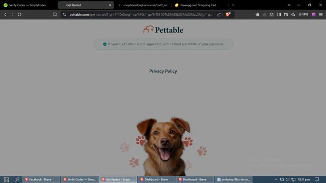 Pettable checkout page showing Pettable coupon code box | Screenshot taken by SimplyCodes community member on Nov 15, 2024