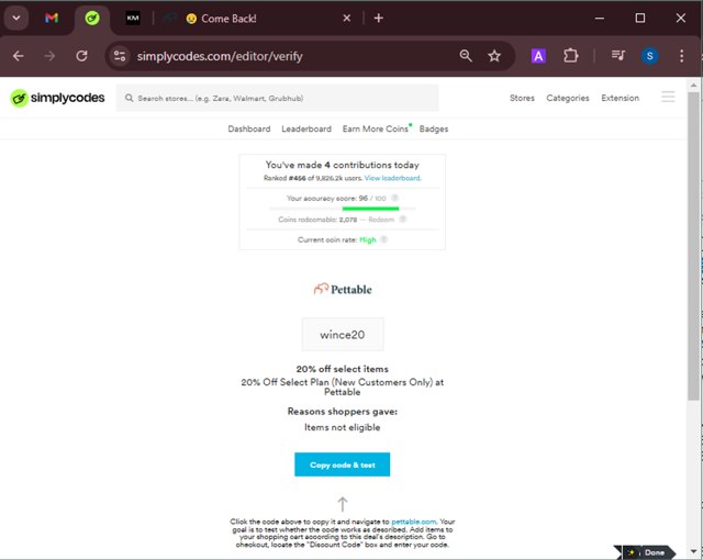 Pettable checkout page showing Pettable coupon code box | Screenshot taken by SimplyCodes community member on Dec 29, 2024