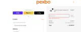 Pexbo coupon verification screenshot