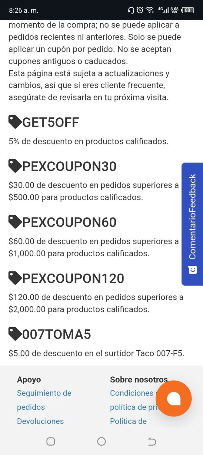 PexUniverse coupon code screenshot showing code GET5OFF applied at PexUniverse checkout page. Uploaded by SimplyCodes community member Pitochu on Apr 17, 2025