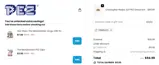 Pez Candy coupon verification screenshot