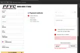 PFYC coupon verification screenshot