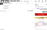 PFYC coupon verification screenshot