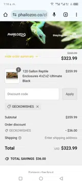 Phailozoo coupon verification screenshot