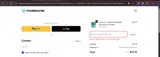 COFIX coupon verification screenshot