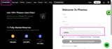 Phemex coupon verification screenshot