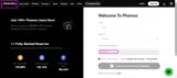 Phemex coupon verification screenshot