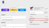 ARTWORK coupon verification screenshot