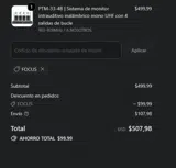 FOCU5 coupon verification screenshot