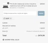 20OFF coupon verification screenshot
