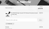 PHENYX40 coupon verification screenshot