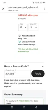 Philadelphia Union coupon verification screenshot