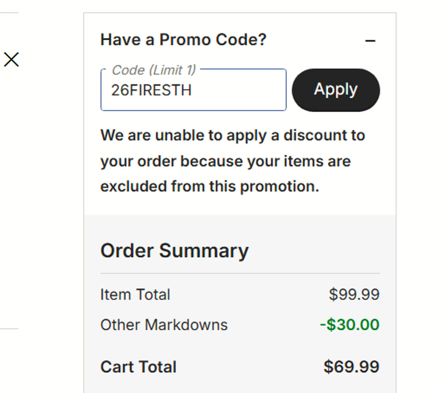 Philadelphia Union checkout page showing Philadelphia Union promo code box | Screenshot taken by SimplyCodes community member on Jan 8, 2026
