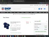 Philadelphia Eagles coupon verification screenshot
