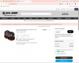 Philadelphia Flyers Shop coupon verification screenshot