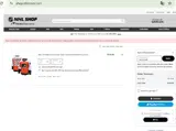 Philadelphia Flyers Shop coupon verification screenshot