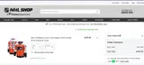 Philadelphia Flyers Shop coupon verification screenshot