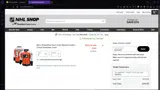 Philadelphia Flyers Shop coupon verification screenshot