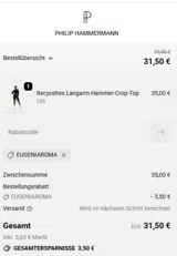 EUGENIAROMA coupon verification screenshot