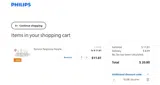 Philips Avent coupon verification screenshot