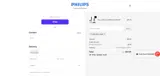 Philips Home Appliances coupon verification screenshot