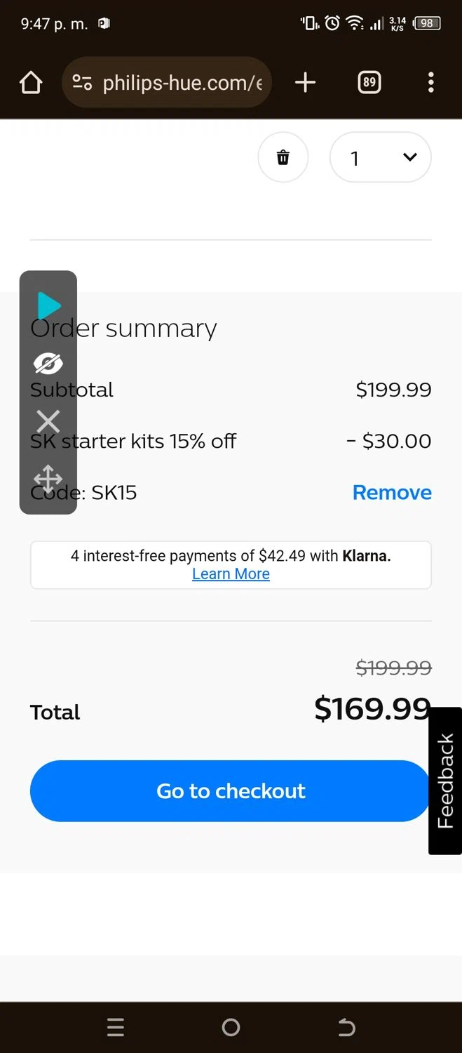 PHILIPS HUE VOUCHER CODES visual data 6