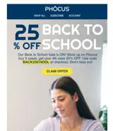Phocus coupon verification screenshot