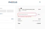 Phocus coupon verification screenshot