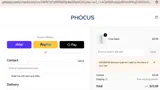 Phocus coupon verification screenshot