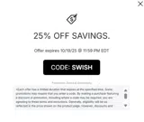 Phoenix Suns coupon verification screenshot