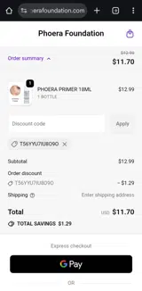 t56yyu7iu8o9o coupon verification screenshot