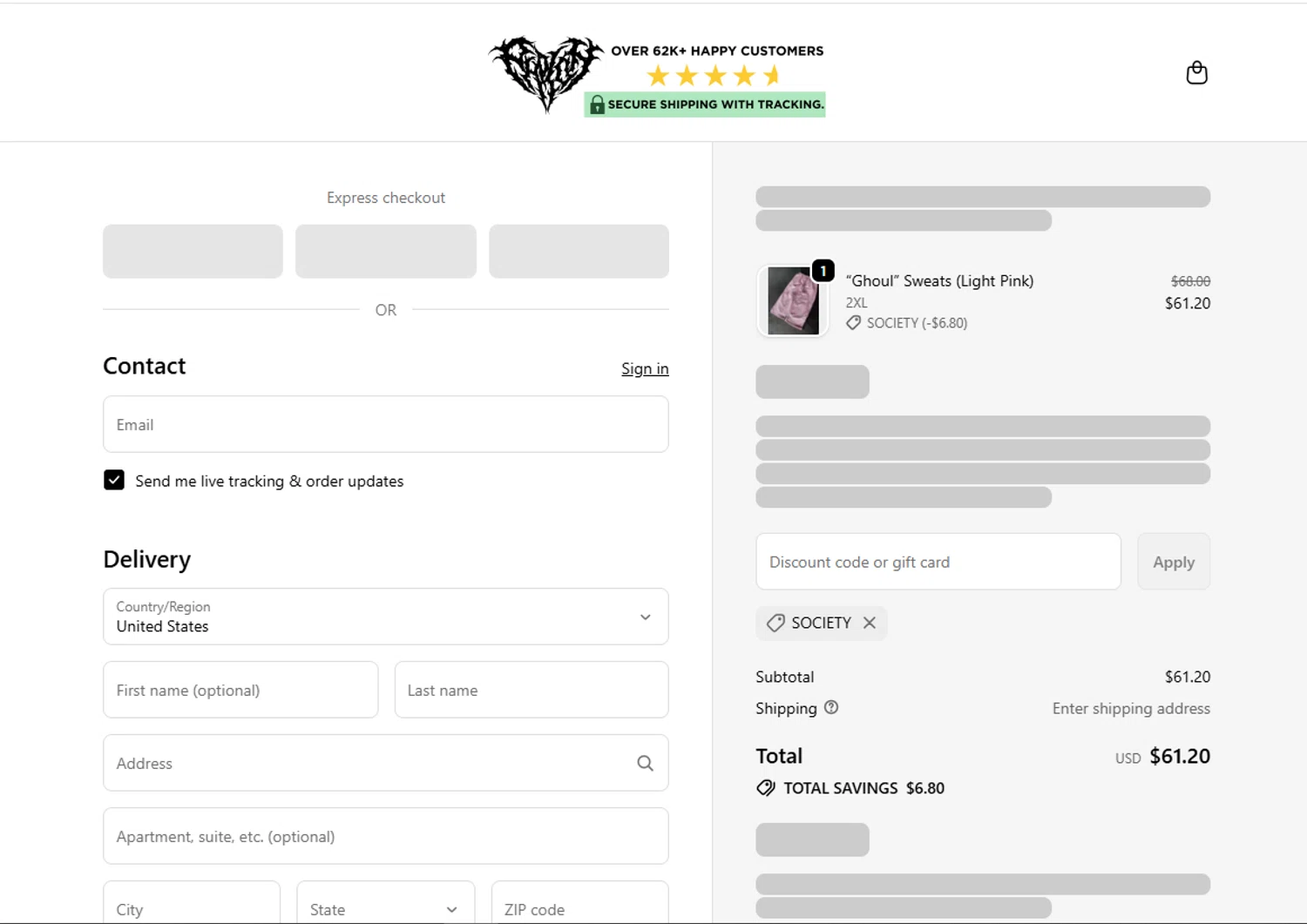 Pholoh discount code screenshot showing code SOCIETY applied at Pholoh checkout page. Uploaded by SimplyCodes community member Marboroooooooooooo on Nov 10, 2025
