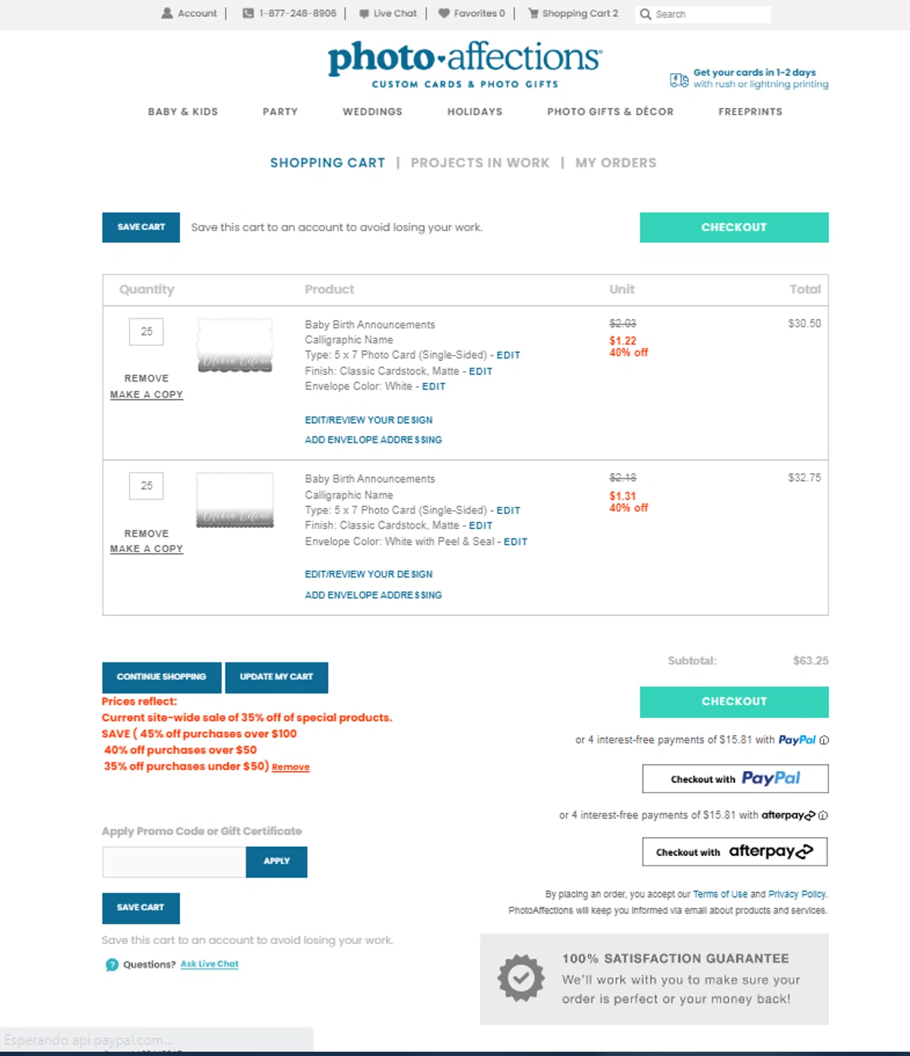 PhotoAffections Promo Codes 40 Off October 2024