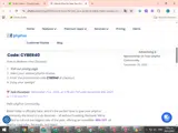 CYBER40 coupon verification screenshot