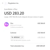 Phygital+ coupon verification screenshot