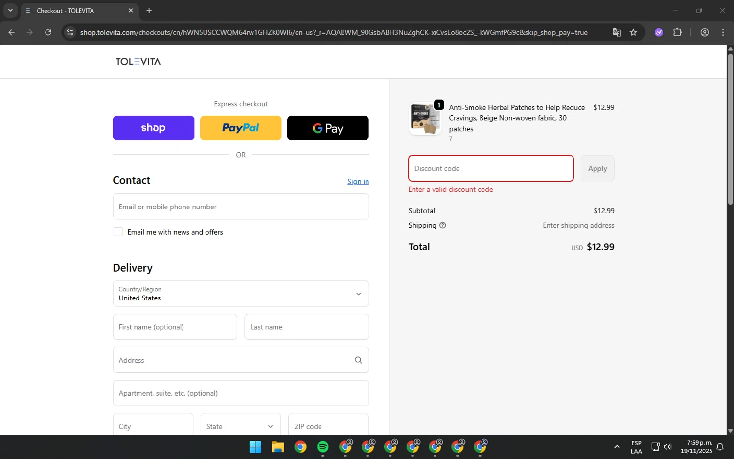 PhytoLogica promo code screenshot showing code memorial applied at PhytoLogica checkout page. Uploaded by SimplyCodes community member MagnificentWarden9242 on Nov 20, 2025