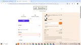 Pi Baby Boutique coupon verification screenshot