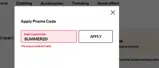 SUMMER20 coupon verification screenshot