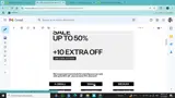 EXTRA10 coupon verification screenshot