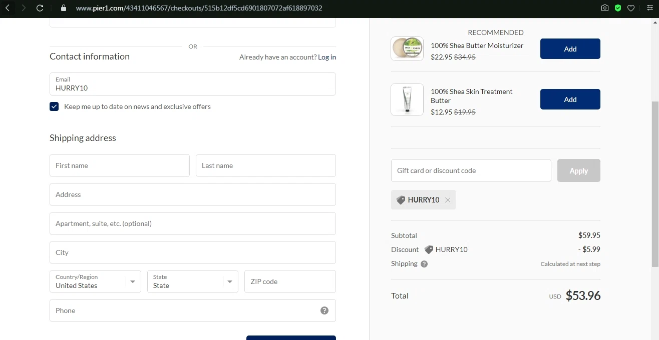 Pier 1 Discount Codes 15 Off in Feb 2021 SimplyCodes
