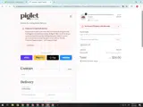 Piglet in Bed US coupon verification screenshot