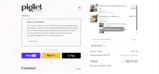 Piglet in Bed US coupon verification screenshot