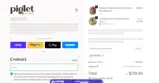 Piglet in Bed US coupon verification screenshot