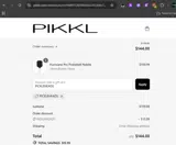 PICKLEHEADS coupon verification screenshot