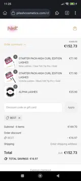 BEST coupon verification screenshot