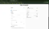 Pilot Diary coupon verification screenshot