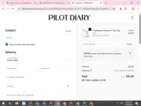 Pilot Diary coupon verification screenshot