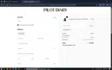 Pilot Diary coupon verification screenshot