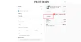 Pilot Diary coupon verification screenshot