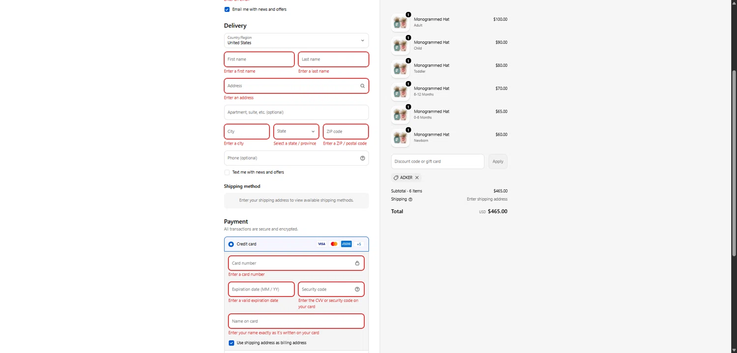 Pine & Poppy checkout page showing Pine & Poppy promo code box | Screenshot taken by SimplyCodes community member on Jan 25, 2026